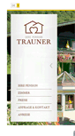 Mobile Screenshot of pension-trauner.at
